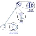 thumbnail image 6 of Grabber Buddy [2-PACK] 30" / 2 Heavy-Duty Magnets / Reaching Tool / Grabber extender - with a 90 degree Angle-adjustable handle, 6 of 7