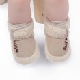 thumbnail image 5 of BJUTIR Kid Boots Baby Boys Girls Soft Plush Snow Boots Warm Cotton First Walkers Shoes, 5 of 9