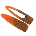 thumbnail image 1 of Pinzas para el cabello con hojas de ácido acético para mujeres, pinzas para el cabello con forma de rizo, pinzas para el flequillo, 1 of 5