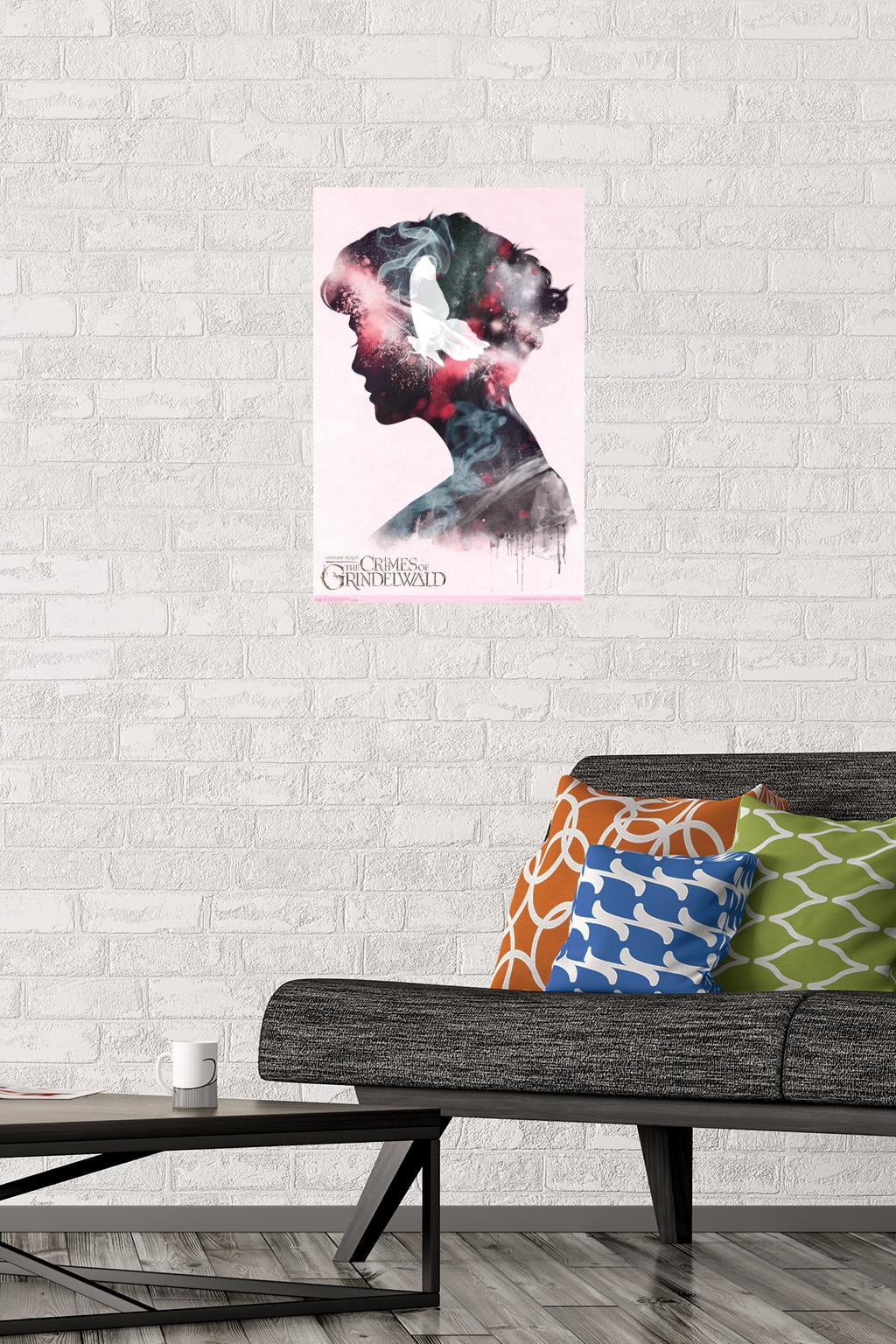 Fantastic Beasts: Crimes Of Grindelwald - Queenie Illustration Wall Poster, 14.725" x 22.375"