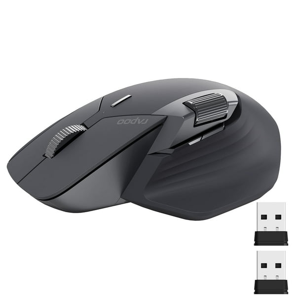 Ratón Rapoo MT760mini Bluetooth 5.0 inalámbrico de 11 botones