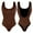 #1 Brown, variant on Qric Backless Bodysuit Slimming Shapewear for Women Tummy Control Overbust Body Shaper Brown M