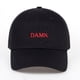 thumbnail image 2 of DAMN sombreros para hombre y mujer, bordado DAMN. Gorra de béisbol con estampado de Kendrick lamar, sombrero de papá con diseño de rapero sin estructura, Snapback, estilo Hip Hop, 2 of 4