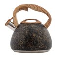thumbnail image 1 of Hervidor de Té de silbido Sunnimix de acero inoxidable Para Accesorios Para El Hogar Utensilios negros, 1 of 7