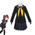 thumbnail image 2 of Juego Persona 4 Anime Kujikawa Rise Cosplay Disfraces Uniforme escolar Traje de marinero Mujer Fiesta Top Falda Conjunto Disfraz de Halloween, 2 of 5