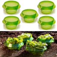 thumbnail image 1 of 6pcs Vegetable Slug Protection Covers - Plant Snail Collar Guard For Garden, 1 of 5