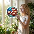 thumbnail image 2 of 4th of July Acrylic Puzzles Suncatcher Window Hanging,Sun Catcher Stained Glass Acrylic Puzzle Decoration for Women Men, DIY Suncatcher Kits for Adults Home Decor, 2 of 7