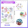 thumbnail image 3 of Children's Diamond Painting Set, Cartoon Unicorn Children's DIY Handmade Diamond Water Cup Stickers, 6-12 Year Old Girls' Diamond Art and Handicrafts, 3 of 9