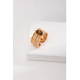 thumbnail image 5 of Elegant Vintage Gold Tiger's Eye Ring in Textured 925 Silver, 5 of 5