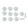 thumbnail image 2 of F Set Of 10 Three Dimensional Artificial Flower Nail Decorations For Crafts Hair Clips Earrings And Phone Cases Made Of Synthetic Resin, 2 of 7
