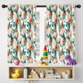 thumbnail image 5 of Blackout Kids Curtains,Pioneer Flower Floral Print Pattern Childrens Insulated Curtains Set Of 2,Bedroom Essentials,Toddler Room Decor 42"x54", 5 of 5