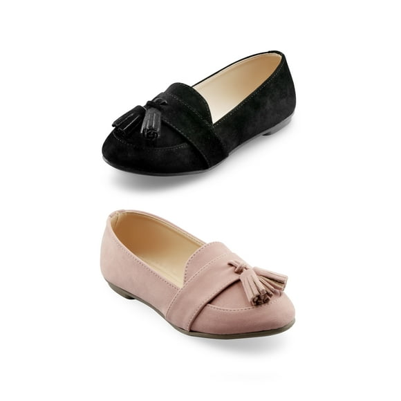 Combo Valerinas De Niña Multicolor Detalle De Moño Al Frente Mundo Terra 029147