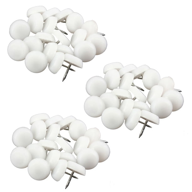 120piezas 20 mm Fieltro Pies Pad Skid Glide Nail Protector Muebles Silla Mesa Pierna