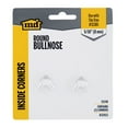 thumbnail image 5 of M-D Building Products 32021 5/16 in. Bright Clear Aluminum Bullnose Inside Corner, 5 of 6