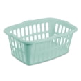 thumbnail image 3 of Sterilite 1.5 Bushel Plastic Stackable Clothes Laundry Basket Bin, Assorted, 3 of 7