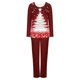 thumbnail image 4 of Puntoco Conjuntos de pijama cómodos para mujer Conjunto de pijama con parte superior y pantalón informal con estampado degradado para mujer, 4 of 4