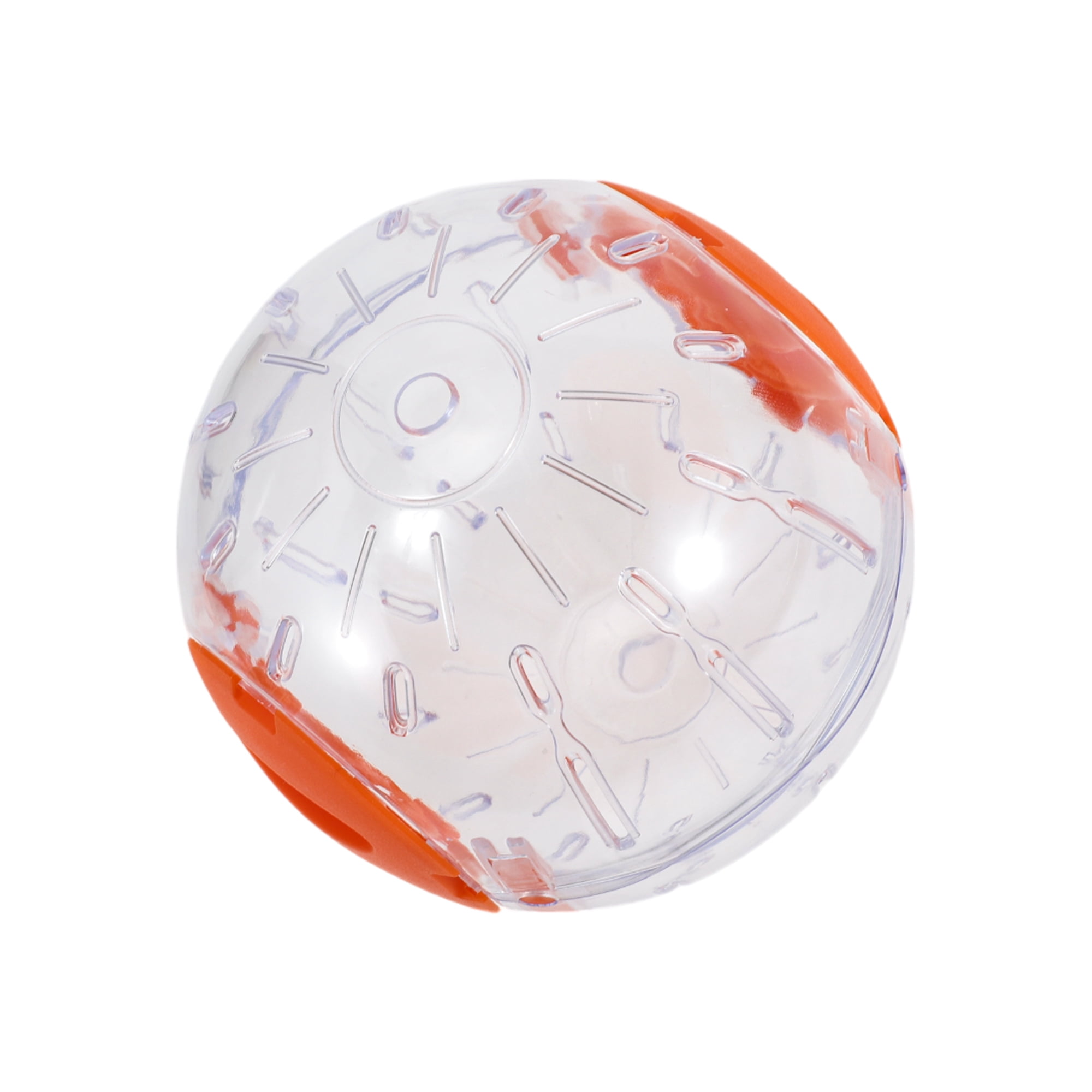 Unique Bargains Hamster Exercise Ball for Exercise Running Orange 4.72inch