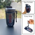 thumbnail image 5 of Protein Shaker Bottle With Stainless Steel Mixing Wire Ball and Rope, Premium Shaker Made of Materiel BPA Free, Durable Leakproof And Odourless, 5 of 5
