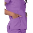 thumbnail image 5 of Sivvan Women's Scrubs Mock Wrap Top (Available in 15 Colors), 5 of 7
