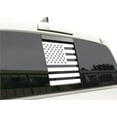 thumbnail image 2 of White USA American Flag Vinyl Decal Rear Sliding Window Flag Sticker Fits Any Truck or Vehicle - 11" Tall, by 14.875 inches Wide, 2 of 6