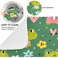 thumbnail image 2 of Dish Drying Mat Cute Frog Absorbent Dish Drainer Mat Fast Drying Heat-resistant Drying Mat for Kitchen Counter, Non Slip Dish Mats, 18" x 24", 2 of 7