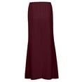 thumbnail image 3 of [Duplicate of 4963] Women's Linen Drawstring Maxi Skirt - High Waist A-Line Flowy Boho Long Skirt, Lightweight Polyester, Spring/Summer 2025, 3 of 5