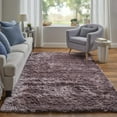 thumbnail image 5 of Feizy Indochine Modern Solid, Purple/Pink, 9' x 12' Area Rug Sheen Fade Resistant Luxury & Glam Floor Rug for Living room Bedroom, 5 of 10
