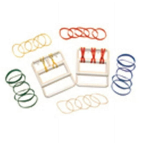 CanDo Rubber-Band hand Exerciser with 25 Bands
