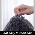 thumbnail image 5 of MK Gdledy Bathroom Carpet 16"×24", With Rubber Backing, Quick-drying and Washable Microfiber Mat,Dark Gray, 5 of 6