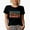 Black, variant on Certified Muscle Mommy, Weightlifter or Bodybuilder Mom Themed, Groovy Retro Wavy Text Merch Gift, Black T-Shirt, Large