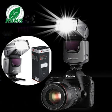 Flash Gun Speedlite Speedlight for Canon Nikon DSLR Camera Fujifilm Pentax Olymp