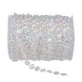 thumbnail image 1 of Moyic 2 rollos de cadena de cuentas transparentes, accesorios de cristal sueltos cruzados, adornos de cordones, diamantes, cortina de Tratamientos de ventanas, 1 of 6
