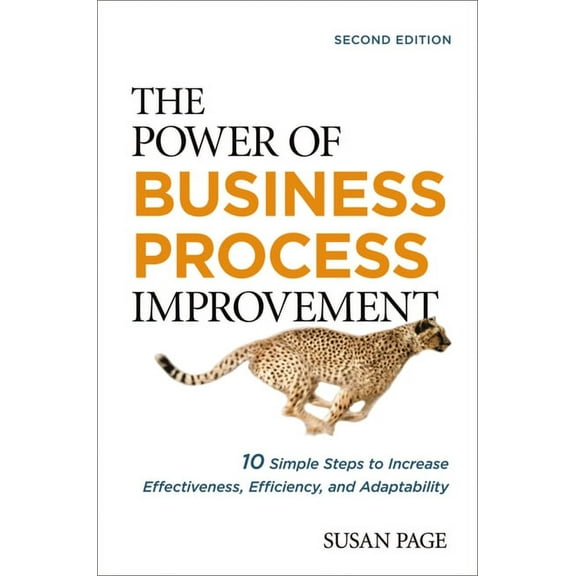 The Power of Business Process Improvement: 10 Simple Steps to Increase Effectiveness, Efficiency, and Adaptability, (Paperback)