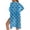 Blue-Palm Tree Hibiscus, variant on SCRAWLGOD Starry Night Jellyfish Print Swimsuit Cover Up Loose Flowy Swimsuit Coverup Long Breathable Summer Beach Cover Up for Women