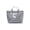 Black, variant on Waterproof Glossy PVC Striped Tote Bag, Large Capacity Multicolor Lightweight with Reinforced Handles, Scratch-Resistant Reusable for Beach Shopping Travel Daily Commute Grocery Use, Black