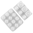 thumbnail image 4 of 2pcs Various Styles DIY Silicone Bead Mold Jewelry Pendant Beads Casting Mould, 4 of 8