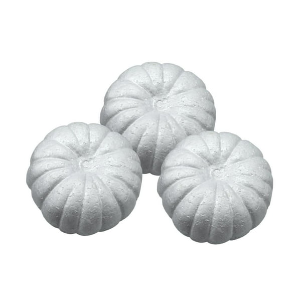 Calabazas de espuma decorativas, regalo versátil, manualidades DIY, calabazas artificiales para Halloween, proyectos escolares, fiestas, decoración de 20 cm