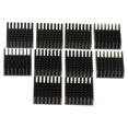 thumbnail image 1 of Disipador de calor 0,98 × 0,98 × 0,39 pulgadas Transistor enfriador de radiador, aluminio, 1 of 8