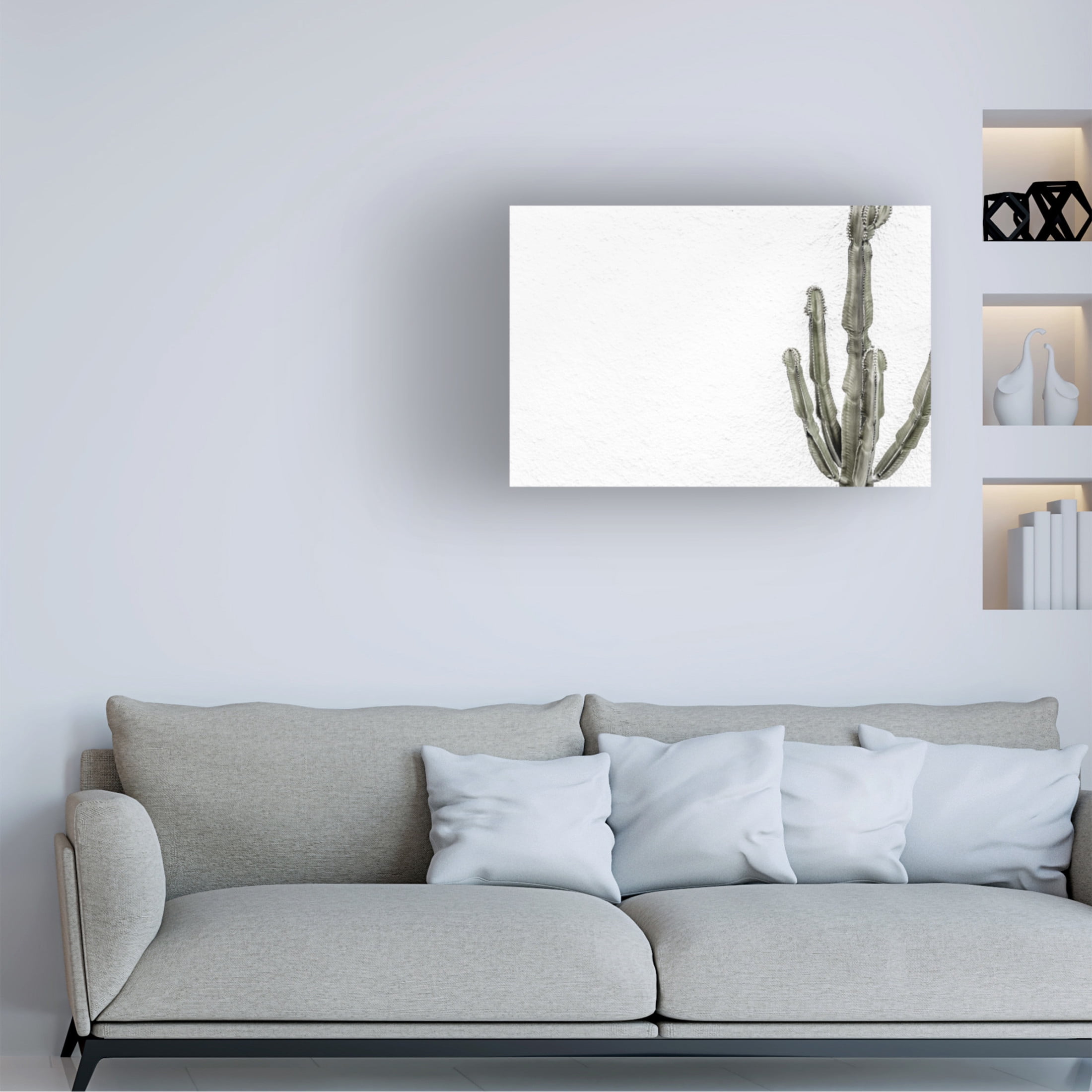 Trademark Fine Art Pictufy Studio III Cactus 4 Canvas Wall Art