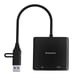 thumbnail image 4 of Convertidor Dual Compatible con HDMI, Cable de Audio y vídeo 4K 30Hz para tableta, portátil, PC y TV, 4 of 8
