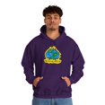 thumbnail image 6 of Globe Sketch World Industries Design Hoodie Print Skate Board Unisex Sweatshirt  - M / Purple, 6 of 7