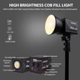 thumbnail image 1 of 60W/35W LED Video Light Bi-color COB Light 8 Light Effects For YouTube Photography, 1 of 8