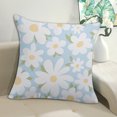 thumbnail image 3 of Flmtop 1PC Soft Pillow Covers Flower Printed Pillowcases with Exquisite Pattern Easy Maintenance Pillowcase Washable Pillowslip Sofa Pillow Cover Decor, 3 of 10