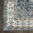 thumbnail image 4 of Nourison American Manor 7'10" x 9'10" Blue Ivory Vintage Indoor Rug, 4 of 8