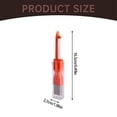 thumbnail image 3 of Oleegame 2 Pcs Coupe-Frites 2 en 1 Soie l'Acier Inoxydable Haché Oignon Vert Râpe Multifonctionnelle Gadget Alimentaire Orange, 3 of 8
