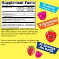 thumbnail image 2 of Kids Probiotic Gummies with Prebiotic Fiber Sugar Free - Probiotics Kids for Digestive Health, 2 of 6