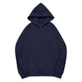 thumbnail image 5 of Hessimy Hoodies For Women Drawstring Cute Hoodies Fall Jacket Oversized Casual Sweatshirts With Pocket Essentials Hoodie Pullover Women Blouses sweatshirts for teen girls(A57-Navy,S), 5 of 5