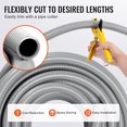 thumbnail image 3 of KFFKFF 1-Inch Versatile Electrical Duct, 100 ft, PVC Waterproof Non-Metallic Duct with 5 Straight and 5 90-Degree Duct Connector Attachments, Suitable for Air Conditioning Motor Controller Pump, IP65, 3 of 9