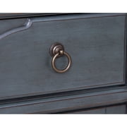 Bridgevine Home Americana 66 Farmhouse Sideboard Server with Storage in Blue