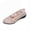 Beige, variant on Black Ladies Soft Sole Flat Shoes Lace Embroidery Slip On Versatile Indoor Outdoor Trendy Casual